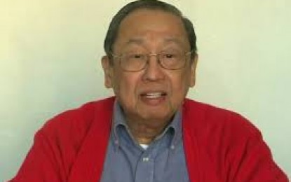 <p>Communist Party of the Philippines (CPP) leader Joma Sison. <em>(File photo)</em></p>